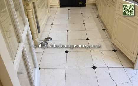 Marble before restoration in Chesssington